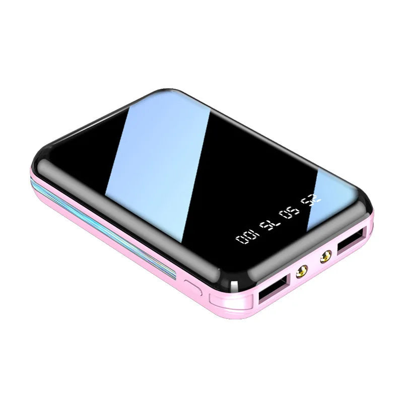 20000mAh Portable Mini Power Bank with LED Display & Fast Charging