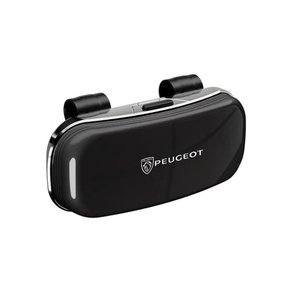 Car Sun Visor Sunglasses Case Glasses Holder Car Accessories Glasses Box For Peugeot 206 307 308 207 3008 208 407 508 2008 5008