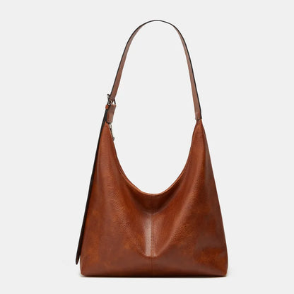 Women’s Hobo Bag – Soft Vegan Leather Slouchy Shoulder Tote