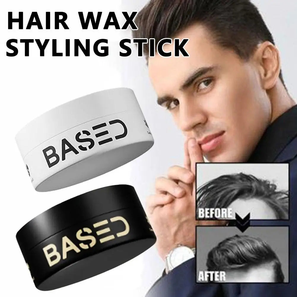 BASDE Hair Styling Wax Stick – Sea Salt Texture Paste for Fluffy Hair & Low Shine Hold