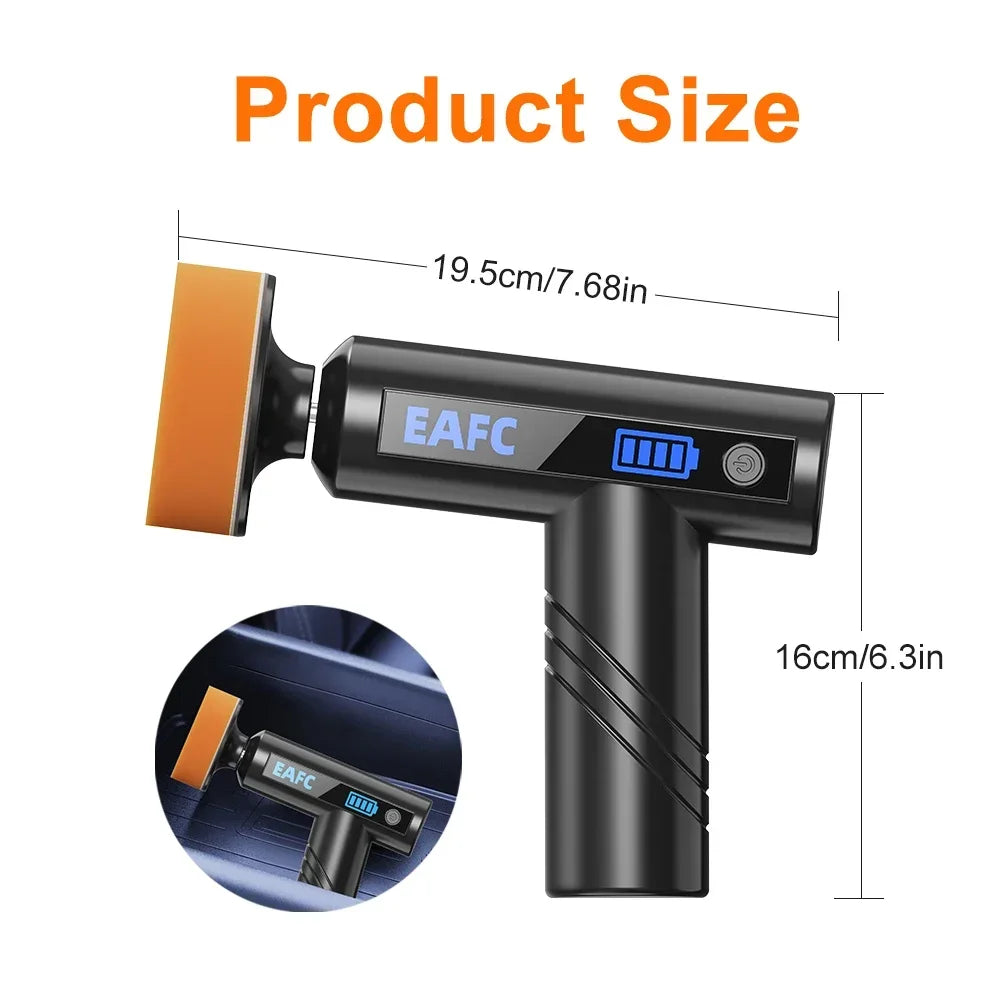Wireless Car Polisher – Handheld Polishing & Waxing Machine for Car Detailing