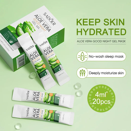 SADOER Sleeping Facial Mask Set – Hydrating & Anti-Aging