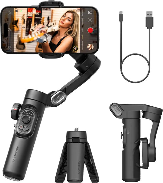 3-Axis Smartphone Gimbal Stabilizer (AI Tracking)