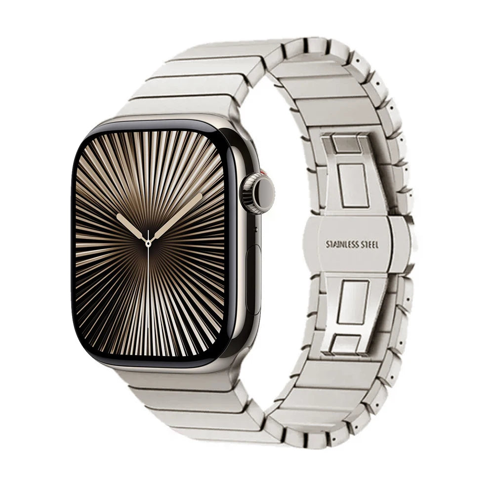 Stainless Steel Metal Band for Apple Watch – Luxury Business Strap for Ultra & Series 10/11