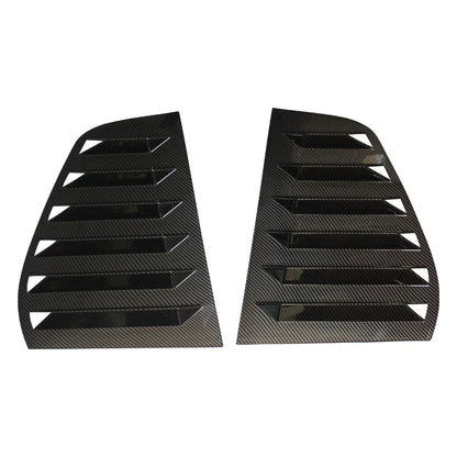 Pair Rear Side Window Trim Spoiler For VW Golf 5 Golf 6 Golf 7 MK5 MK6 MK7 MK7.5 2003-2020 Window Shutter Cover Louver Air Vents