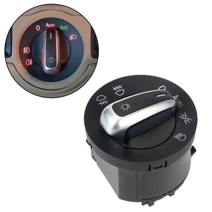 Headlight Switch Control Knob for VW Golf MK5/MK6, Jetta, Passat, CC, Touran & Tiguan