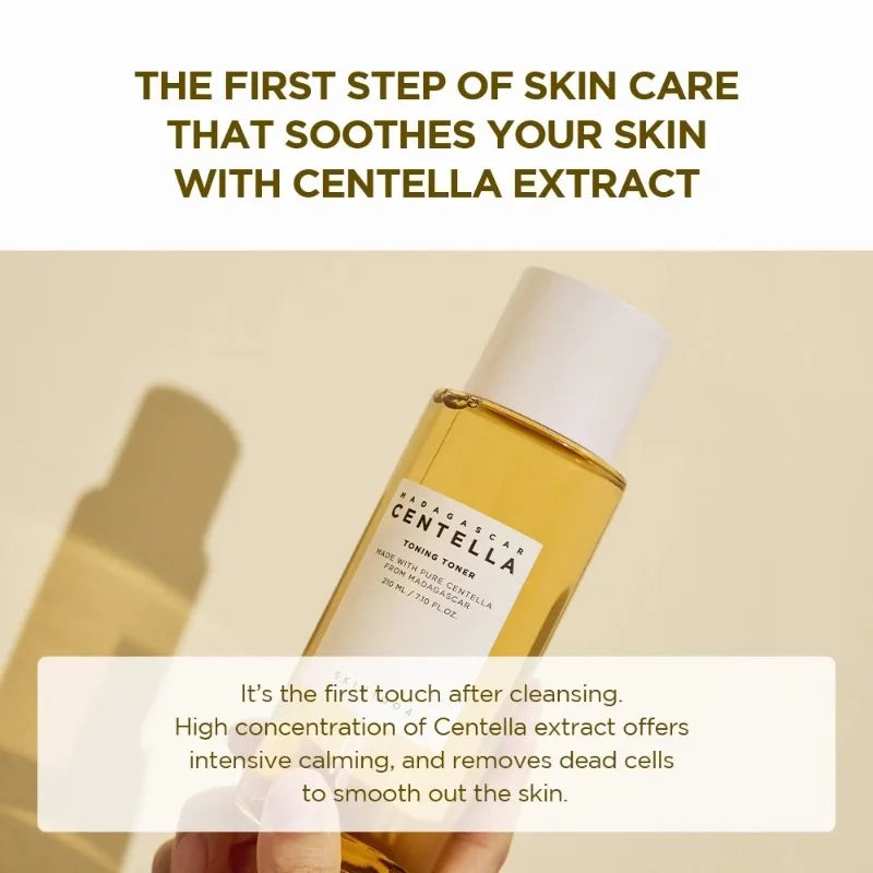 SKIN1004 Centella Skincare Set (3pcs) – Toner, Cleansing Oil & Serum for Sensitive Skin