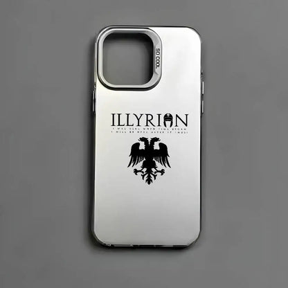 Albania Flag Eagle Logo Phone Case For IPhone 17 16 15 14 13 12 11 Pro Max Air Multicolor Matte Laser Metallic Aurora Funda