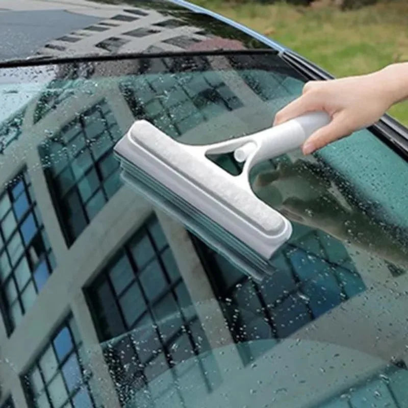 Multi-Function Window Cleaning Brush – Spray Glass Wiper for Home & Car