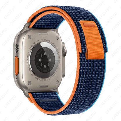 Trail Loop Strap for Apple Watch – Adjustable Sport Band (40–49mm, Ultra/Series Compatible)