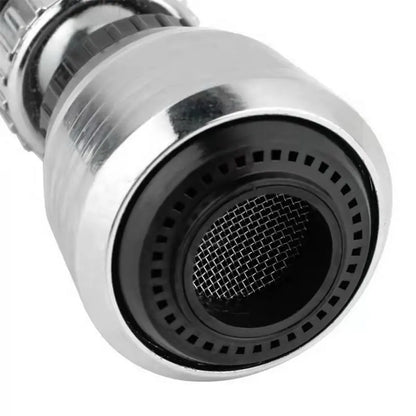 Rotating Faucet Sprayer Extender – Water Saving Splash-Proof Kitchen Tap Attachment