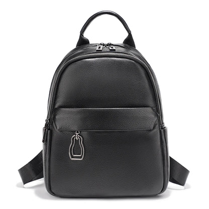 Zency 100% Genuine Leather Women’s Backpack – High Quality Travel, School & Commuter Bag