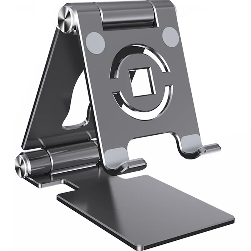 360° Rotating Tablet Stand – Adjustable Foldable Aluminum Holder for iPad & Phone