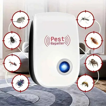 Ultrasonic Pest Repeller – Mouse, Cockroach & Mosquito Repellent for Home
