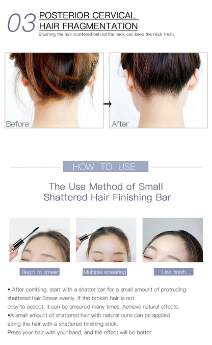 Hair Finishing Stick – Flyaway Hair Smoothing & Styling Gel (13ml/18ml)