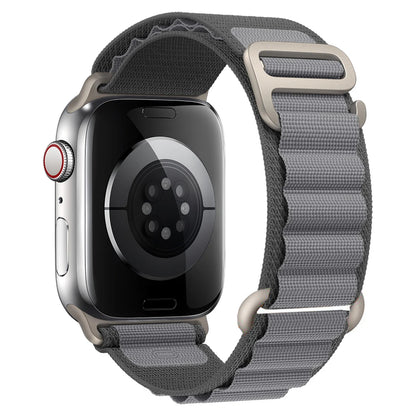 Nylon Alpine Strap for Apple Watch – Adjustable Sport Band (40–49mm, Ultra & Series Compatible)