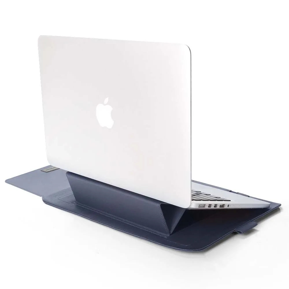 for Samsung Galaxy Book 4 5 Pro 360 Laptop Bag Flip Sleeve Stand Cable Belt Charger Mouse Pouch PU Antiwater Notebook Carry Case