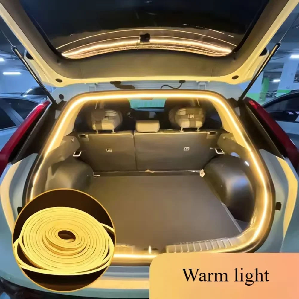 LED Trunk Light Strip – Automatic Sensing Interior Ambient Lighting (Wireless)