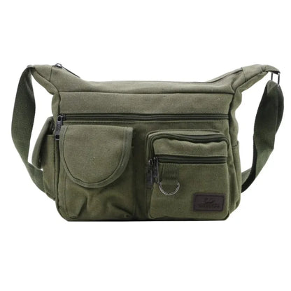 Men Casual Sling Bag Messenger Bag Crossbody Bag Shoulder Bag Unisex Travel Outdoor Vintage Bags