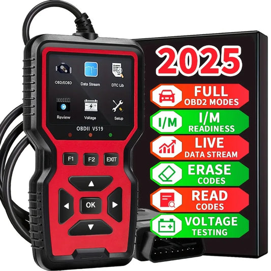 Smart OBD2 Diagnostic Scanner (Check Engine Code Reader)