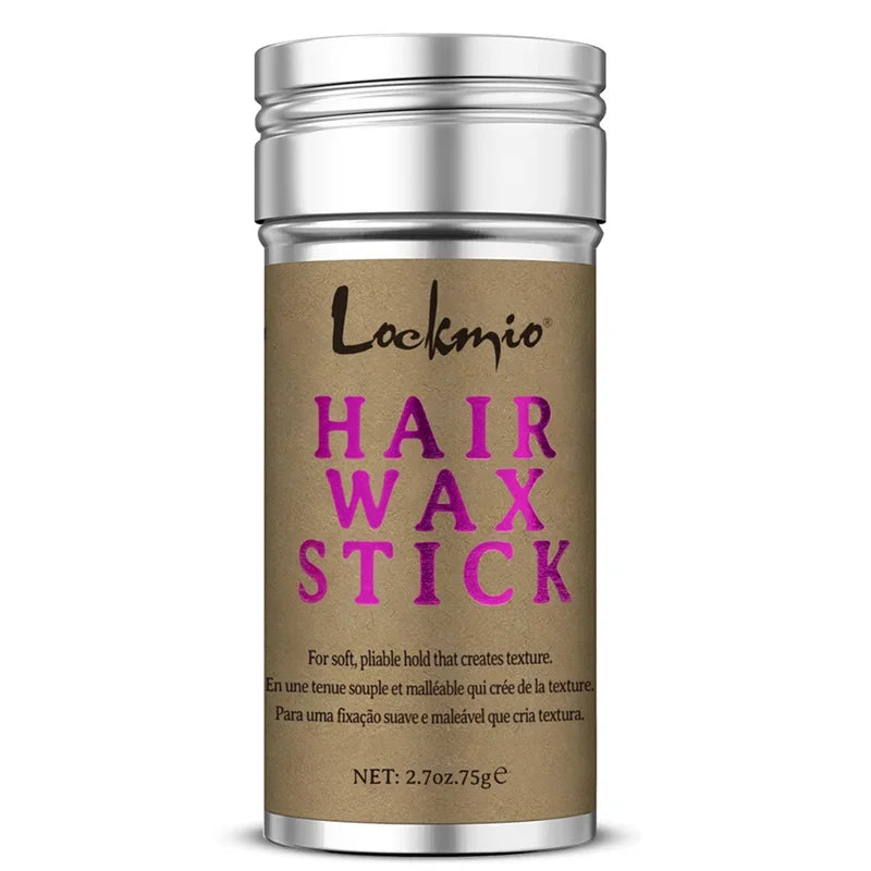 LOCKMIO Hair Wax Stick – Anti-Frizz Styling Wax for Flyaways & Wigs (Long-Lasting Hold)
