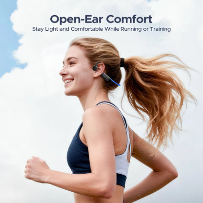 DOOGEE BoneBeat Run Bone Conduction Headphones Ear Hook  Bluetooth 5.4 Wireless Earphone Waterproof Headset For Swimming