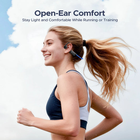 DOOGEE BoneBeat Run Bone Conduction Headphones Ear Hook  Bluetooth 5.4 Wireless Earphone Waterproof Headset For Swimming