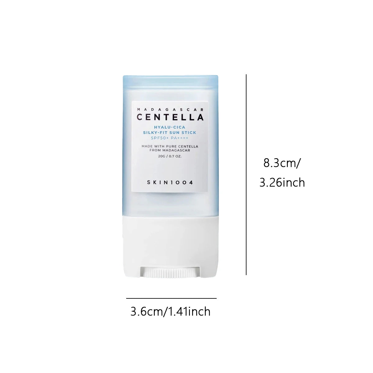 SKIN1004 Hyalu-Cica Sun Stick SPF50+ PA++++ – Portable Centella Sunscreen for Daily Protection