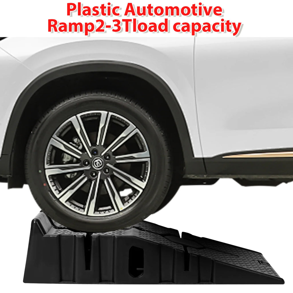 2pcs Car Ramps 90cm 3T Long Antiskid Working Ramps Heavy Duty Auto Oil Changing Repair Maintenance Lift Tools