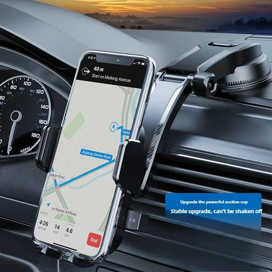 Universal Car Phone Holder – Suction Cup Dashboard & Windshield Mount Stand