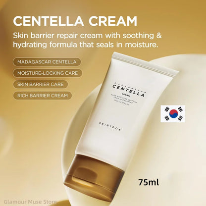 Skin1004 Madagascar Centella Cream Facial Moisturizer for Soothing Cream,Hydrating,Strengthening The Skin Korean Skincare