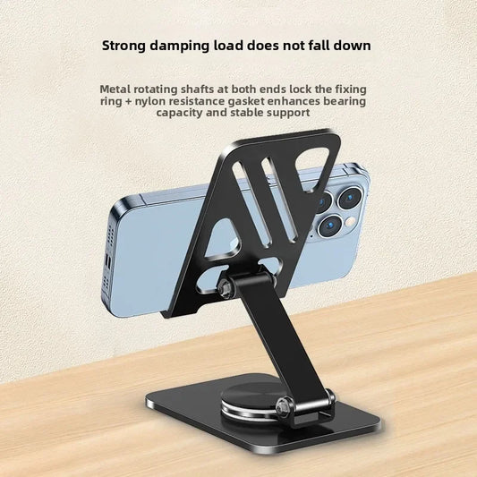 New Universal All Aluminum Alloy Foldable Desk Phone Holder Mount Stand for Mobile Phone Holder for Tablet Desktop Metal Holder