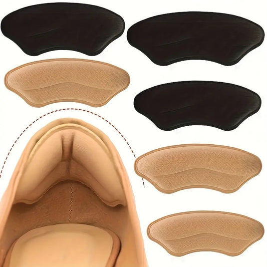 8PCS Self-Adhesive Heel Pads for Better Shoe Fit & Comfort