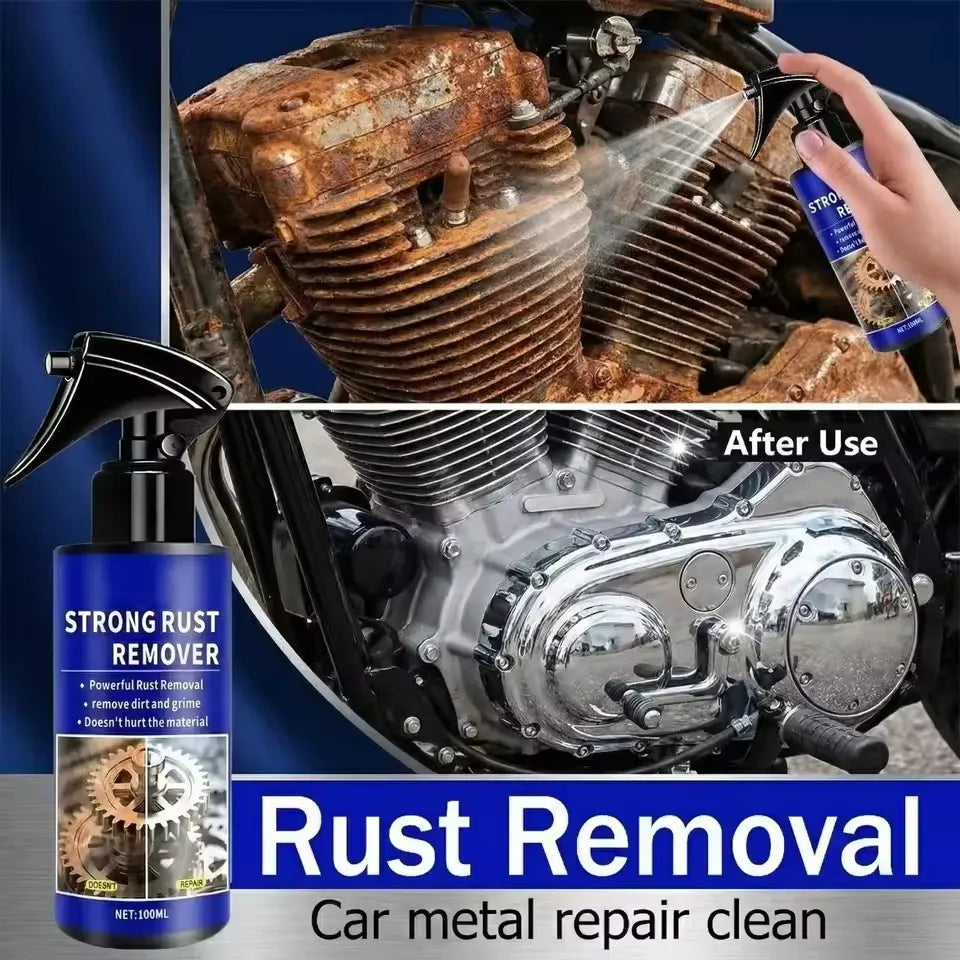 Automotive Rust Remover Spray for Metal & Exhaust Pipes