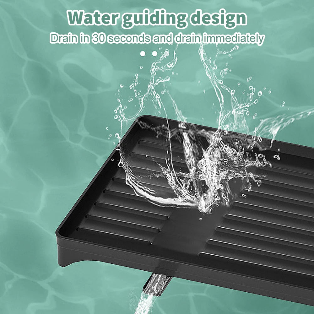 Kitchen bowl rack drain rack Double-layer Tableware Drain Rack Chopsticks Water Cup Cutting Board Kitchen Storage Rack