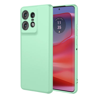 Flexible Liquid Silicone Case For Motorola Edge 50 Pro 60 Fusion Ultra 40 Neo Plus 2023 5G Protective Cover Bumper Fundas Coque