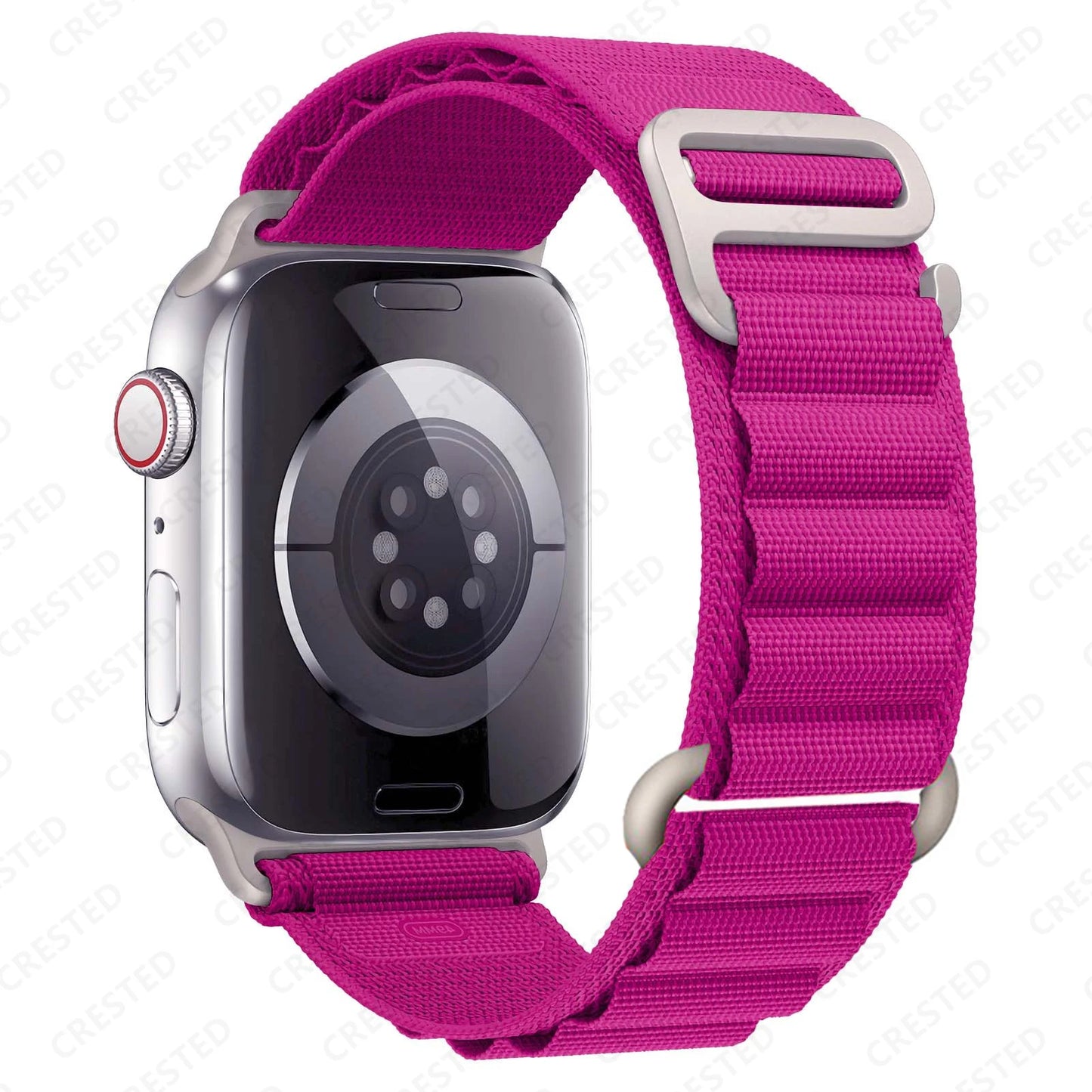Nylon Alpine Strap for Apple Watch – Adjustable Sport Band (40–49mm, Ultra & Series Compatible)