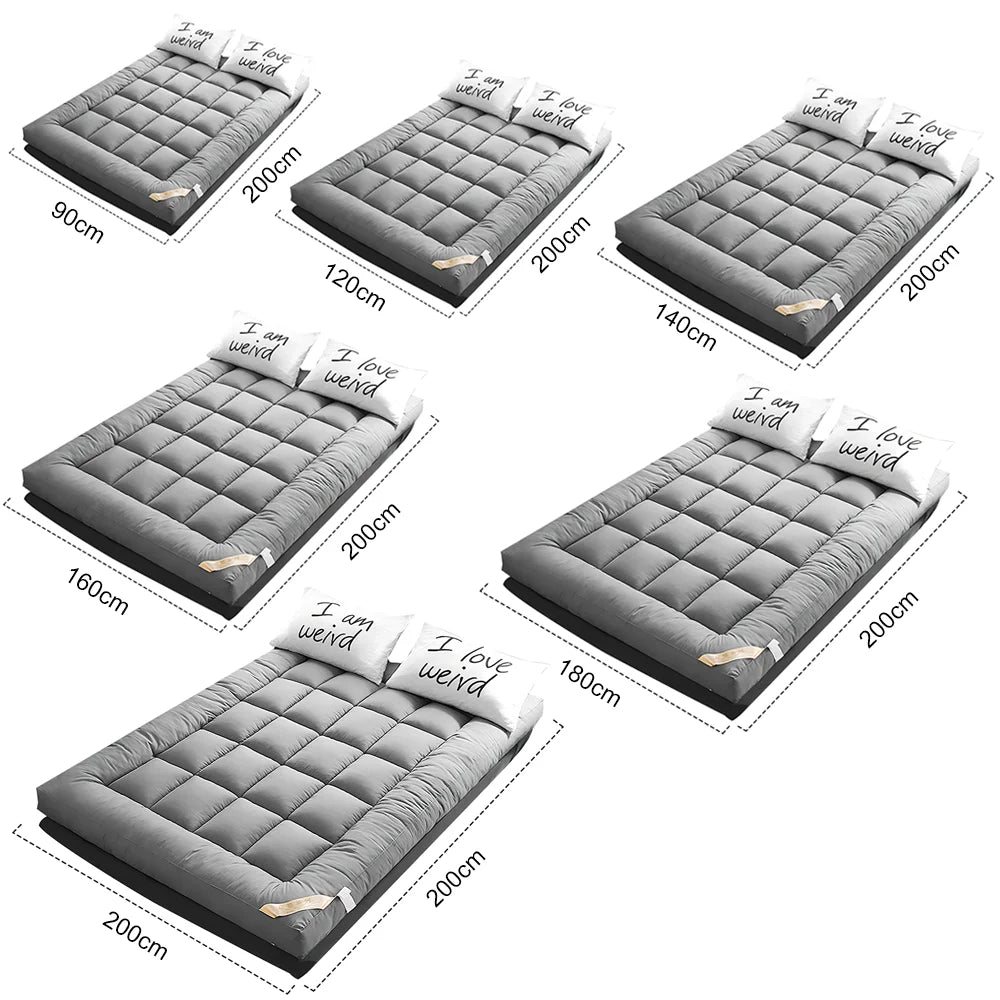 Foldable Thick Mattress for Single & Double Bed – Soft Home & Dormitory Mat
