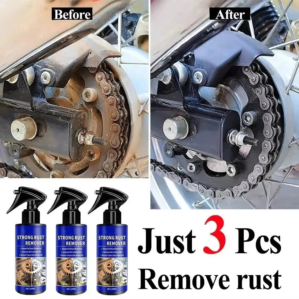 Automotive Rust Remover Spray for Metal & Exhaust Pipes