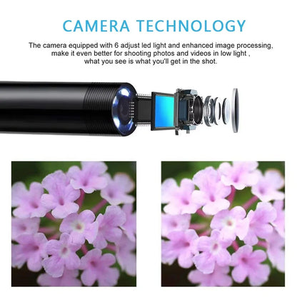 Type-C Endoscope Camera 5.5/7.0mm – Waterproof Inspection Borescope with LED for Android & PC