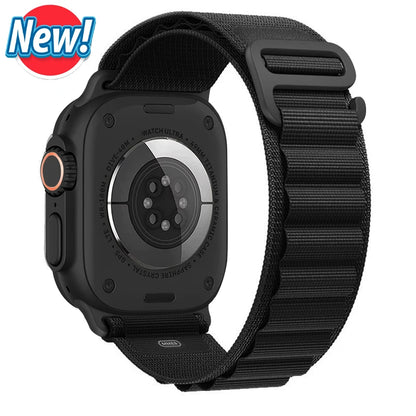 Alpine Loop Strap for Apple Watch – Rugged Adjustable Band (40–49mm, Ultra/Series Compatible)