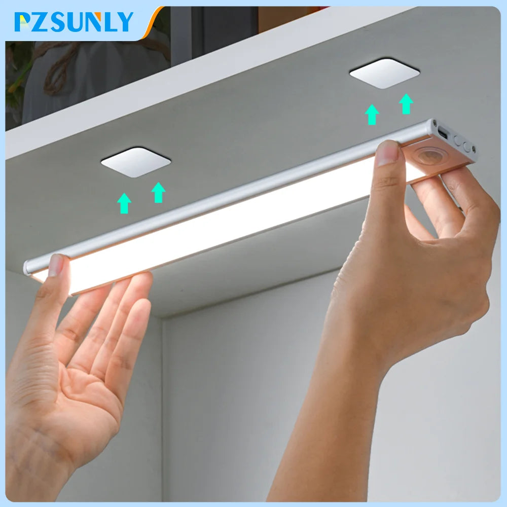 LED Motion Sensor Light – Wireless USB Rechargeable Night Light