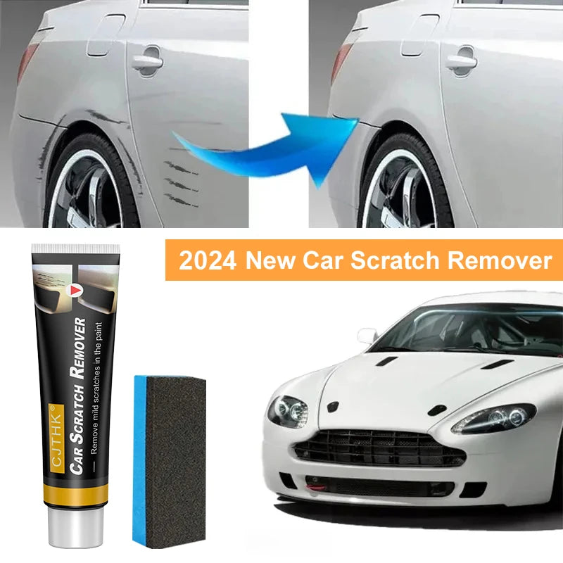 Car Scratch Remover Kit – Auto Paint Repair Polish & Anti-Scratch Wax Compound