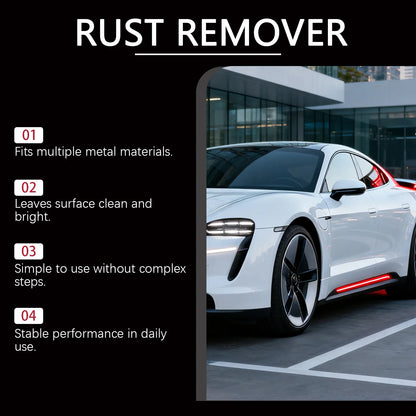 Car Wheel Rim Cleaner – Multi-Purpose Rust & Iron Remover Chrome Care Spray