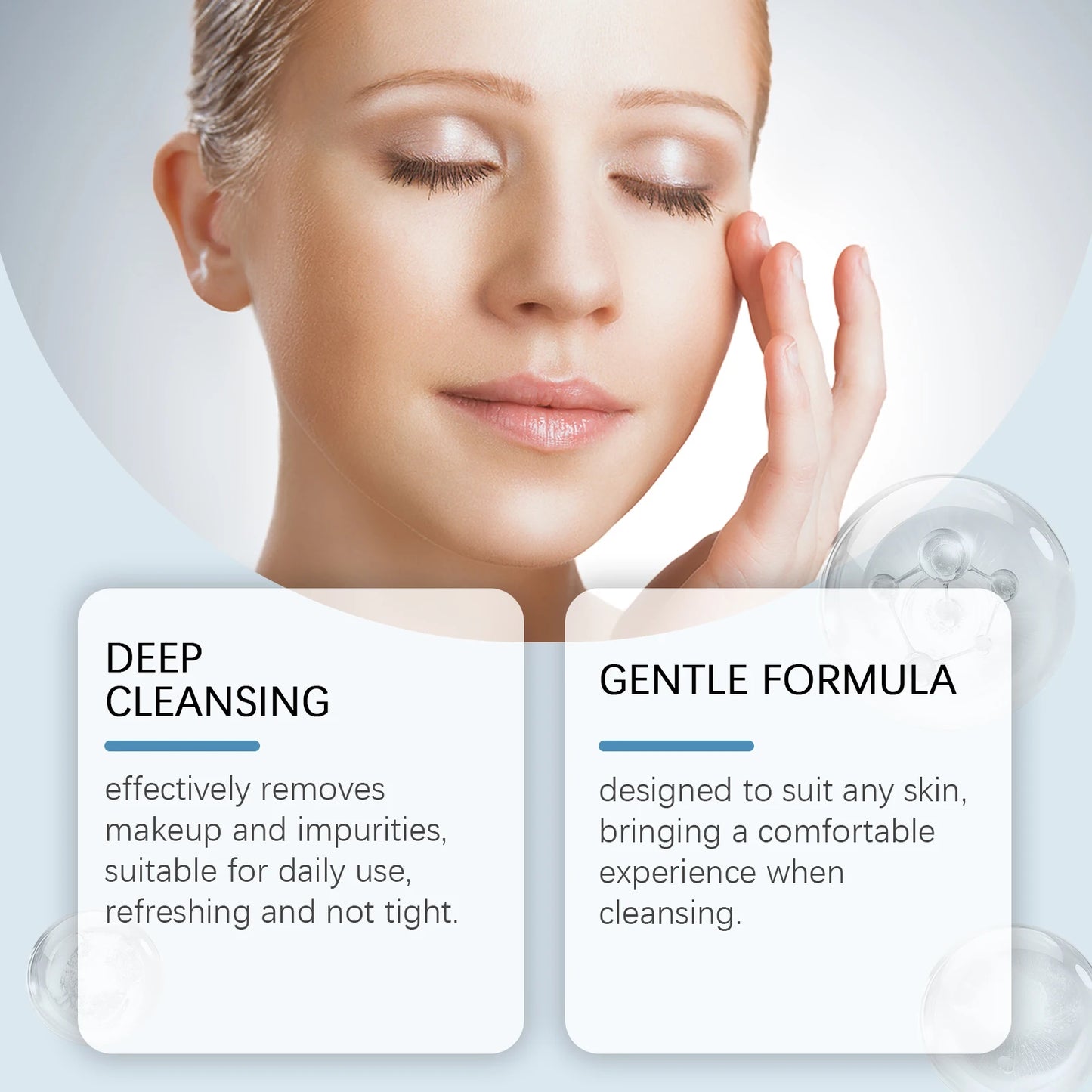 Gentle Makeup Remover Oil – Purifying, Soothing & Moisturizing for Face, Eyes & Lips