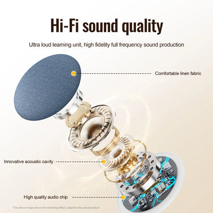 Lenovo Under Pillow Sleep Speaker – Ultra Slim HiFi Bone Conduction Sound Machine