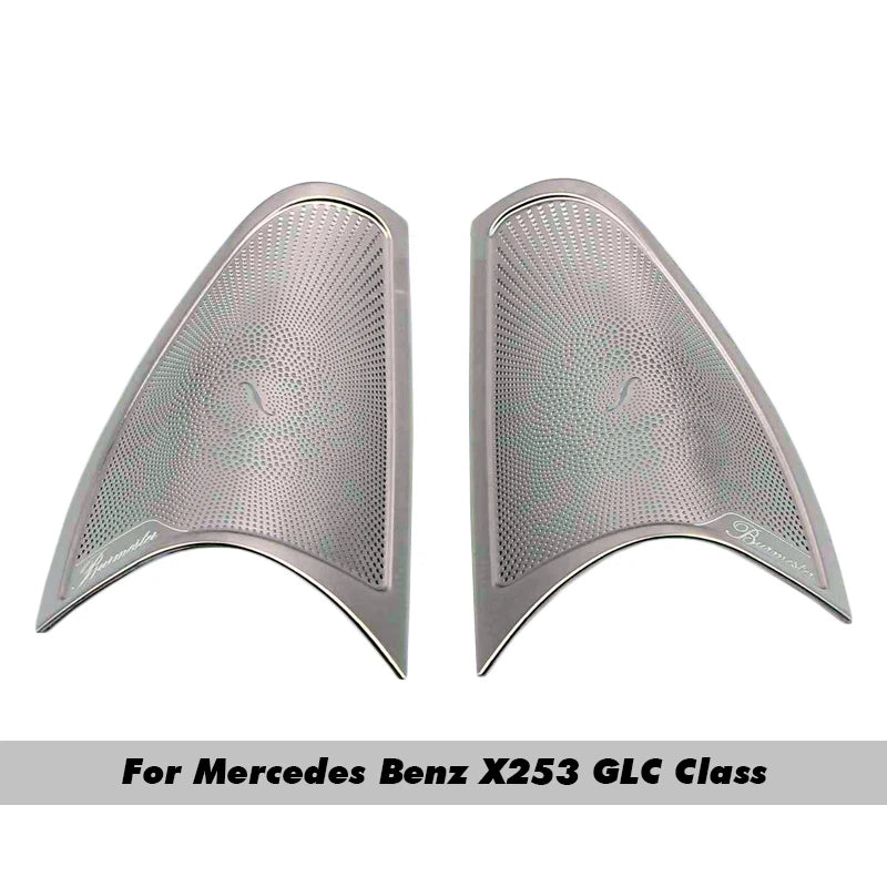 Car Audio Speaker Cover Trim Door Loudspeaker Cover Trim Car Accessories interior for Mercedes Benz E/C/GLC Class W213 W205 X253
