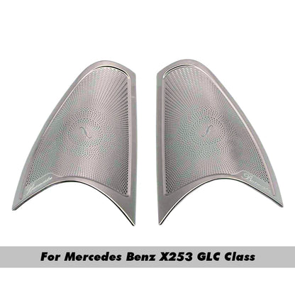 Car Audio Speaker Cover Trim Door Loudspeaker Cover Trim Car Accessories interior for Mercedes Benz E/C/GLC Class W213 W205 X253
