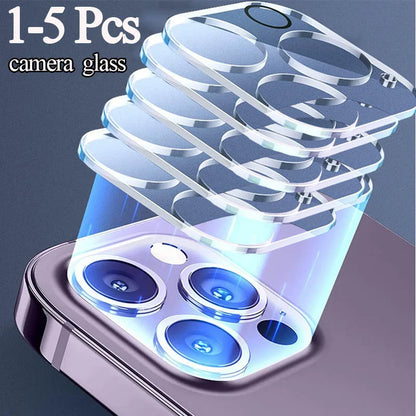 Camera Lens Protector for iPhone – Tempered Glass Lens Cover (11–17 Pro/Pro Max Compatible)