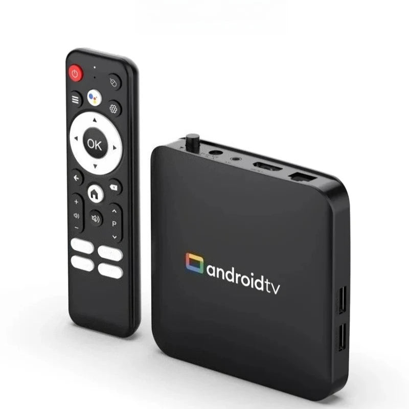 H96 Max Android14 TV Box 2GB 16GB Quad Core Amlogic S905L3 4K UHD WiFi2.4G/5G&BT4.0 Streaming Service Set Top Box IPTV YouTube